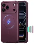 ESR CYBER TOUGH MAGSAFE IPHONE 17 PRO / 18 PRO DEEP BURGUNDY