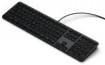 Wired keyboard USB A/USB C QWERTY Dual (Mac/Windows) Satechi Slim LX3 Wired space black