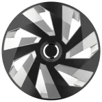 Hubcap Vector RC BLACK&SILVER 15"