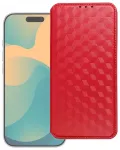 Flip case for Xiaomi Redmi NOTE 15 5G Cubic Book red