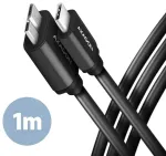 Axagon BUMM3-CM10AB duomenų perdavimo ir įkrovimo laidas | USB-A į Micro B | 1m