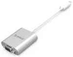 Orico PTAV USB-C - VGA adapter and 3.5 mm Full HD mini jack 0.15 m - silver