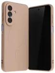 Mercury Semi-Silicone telefono dėklas su MagSafe palaikymu Samsung Galaxy A27 5G (A276) rožinis