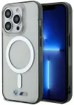 Dėklas BMW BMHMP14LHCRS iPhone 14 Pro 6.1" permatomas hardcase Silver Ring MagSafe
