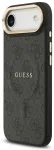 Guess PU Leather 4G Gold Frame MagSafe Case Aizsargapvalks priek&scaron; Apple iPhone 17 Air
