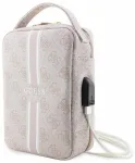 Guess Bag GUHBP4RPSP Organizatora soma 4G Printed Stripes / rozā