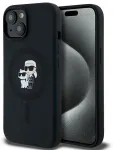 Karl Lagerfeld KLHMP15MSCMKCRHK Aizsargapvalks priek&scaron; iPhone 15 Plus / 14 Plus 6.7" / melns