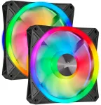 CORSAIR L&uuml;fter 140*140*25 QL140 RGB Pro LED Fan, Dual Pa