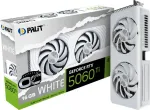 Vaizdo plok&scaron;tė Palit GeForce RTX 5060 Ti White OC 16GB GDDR7 DLSS4 (NE7506TU19T1-GB2061M)