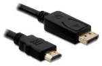 DELOCK Displayport kabelis DP -> HDMI St/St 2.00m Black