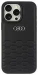 Audi Synthetic Leather iPhone 16 Pro Max 6.9" czarny|black hardcase AU-TPUPCIP16PM-GT|D2-BK
