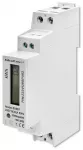 Qoltec Single-phase electronic energy meter | DIN rail | 230V | LCD | 1P | Slim