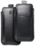 ROYAL - Leather universal blet pocket / black - Size XL - IPHONE 11 / 12 / 13 / SAMSUNG S7 EDGE