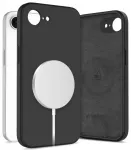 TECH-PROTECT SILICONE telefono dėklas su MagSafe palaikymu iPhone 16E | iPhone 17E juodas