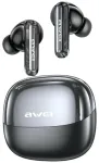 Wireless headphones T229 ANC AI with a charging dock gunmetal