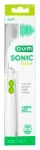 G.U.M Sonic Daily Battery Powered White Brush elektrinis dantų &scaron;epetėlis