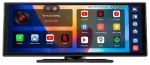 Ottocast N95C auto Android 15 4+32GB multimediju skārienjūtīgs viedais HD ekrāns 11.4" + AI balss vadība Wi-Fi FM CarPlay Android Auto Melns