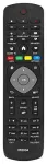 HQ LXP0004 TV pults PHILIPS LCD/LED Smart 3D Melna