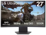 LG 27GS60QC-B Ultragear Spēļu Monitors 27" / 2560x1440