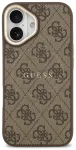 Guess PU Leather 4G Gold Frame MagSafe Case Aizsargapvalks priek&scaron; Apple iPhone 17