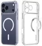 Dux Ducis Clin telefono dėklas su MagSafe palaikymu iPhone 18 Pro Max | iPhone 17 Pro Max skaidrus