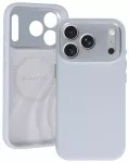 Liavec Silk Shield telefono dėklas su MagSafe palaikymu su metaliniu kameros rėmu iPhone 18 Pro Max | iPhone 17 Pro Max pilkas