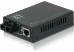 Optinis tinklo keitiklis LevelOne LevelOne FVT-2201 tinklo keitiklis 100 Mbit/s 1310 nm Viengubas Black