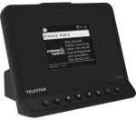 TELESTAR TOP 400 Black Multifunktionsradios HiFi-Adapter