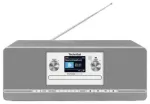 Radijo grotuvas TechniSat Technsat DigitRadio 372 CD BT Silver