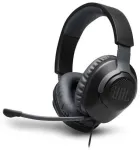 JBL Quantum 100 vadu austiņas uz auss spēlēm ar mikrofonu Black EU
