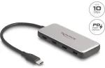 USB &scaron;akotuvas Delock DeLOCK USB 10 Gbps USB Type-C &scaron;akotuvas su 4 x USB Type-C, USB &scaron;akotuvas (grey)