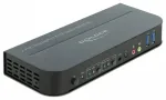 DeLOCK DisplayPort 1.4 KVM Switch 8K 30 Hz mit USB 3.2 Gen 1