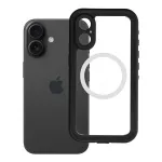 Case for iPhone 16 Shellbox Dot waterproof MagSafe compatible black