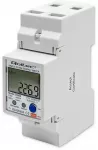 Qoltec Single phase electronic energy consumption meter for DIN rail  | 230 V | LCD | Wi-fi