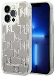 Karl Lagerfeld KLHCP14XLMNMS iPhone 14 Pro Max 6,7" sidabrinis|silver dėklas Liquid Glitter Monogram