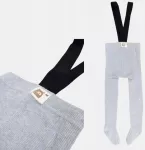 Pėdkelnės su petne&scaron;omis RAB-0047 80-86 cm GREY