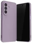 Mercury Semi-Silicone telefono dėklas su MagSafe palaikymu Samsung Galaxy A27 5G (A276) violetinis pilkas
