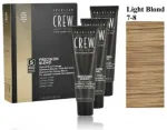 American Crew Precision Blend Matu Krāsa Natural Gray Coverage Light Blond 7-8 3 x 40 ml