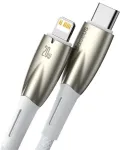 Baseus Glimmer USB-C to Lightning kabelis 20W 1m / balts