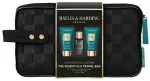 Baylis & Harding Men Shower Set with Bag ( Black Pepper & Ginseng ) - D&aacute;rkov&aacute; sada p&eacute;če o tělo v ta&scaron;tičce ( 3 ks )