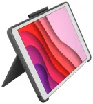 Logitech Combo Touch 920-009624 dėklas su klaviatūra iPad (7, 8, 9 kartos), DE i&scaron;dėstymas, grafito