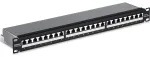 TRENDnet 24 prievadų Cat6A ekranizuota 19" lizdų plok&scaron;tė