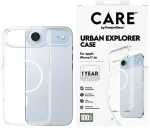 CARE by PanzerGlass Flagship Urban Explorer Case w. White MagSafe for iPhone Air Transparent
