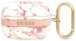 Guess GUAPHCHMAP AirPods Pro cover r&oacute;żowy|pink Marble Strap Collection