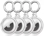 TECH-PROTECT ICON 4-PACK APPLE AIRTAG 1 / 2 CLEAR