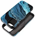 Forcell F-Protect Mirage phone case with MagSafe support for iPhone 16 Plus blue