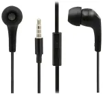 Wired earphones jack with mircophone 3,5mm MOTOROLA Ear Buds 2-s black
