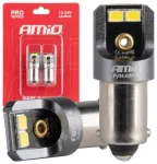 LED bulbs CANBUS PRO T4W BA9S 4x2016 SMD white 12V 24V AMIO-03579