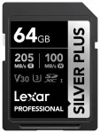 Lexar Professional SILVER PLUS SDXC 64GB memory card