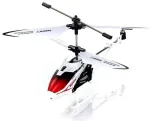 SYMA S5 Helikopters žiroskopu stabilizatoru / LED / Balts
